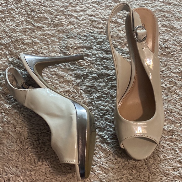 Open toe high heel women’s shoe - Picture 2 of 6